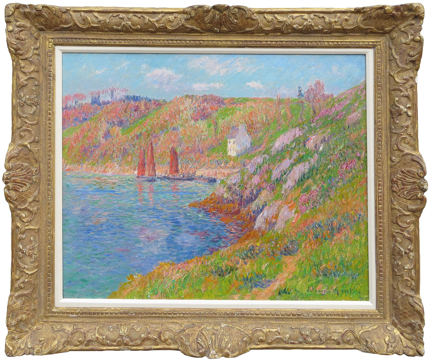 Henry Moret - Le port de Brigneau, Finistère, 1900 - Jody Klotz